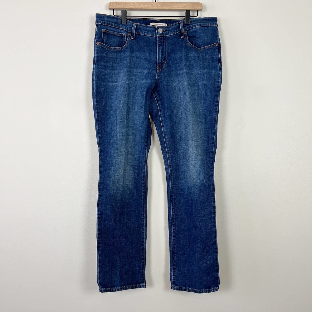 Levi's 414 Relaxed Straight Leg High Rise Jeans Size 31